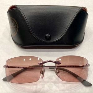 Vintage Ray-Ban Rimless Sunglasses (Model RB4255)